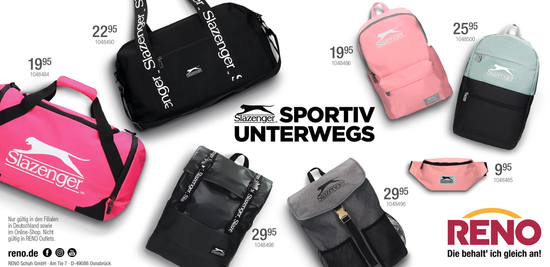 RenoSlazengerTaschen Neukölln Arcaden Berlin